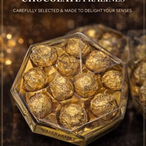 Monza Heart-Shaped Peanut Chocolate Pralines